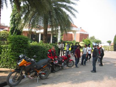 leaving north park hotel, Chandigarh