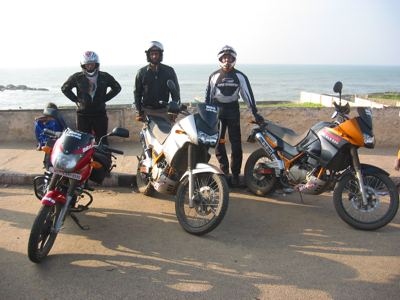 at the southern tip of India