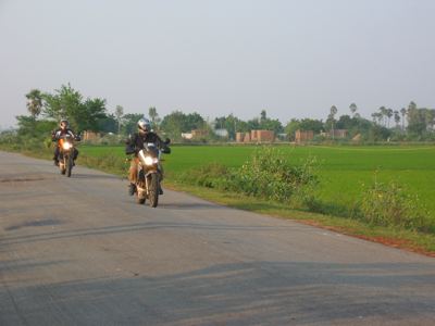 Dinesh and I leaving Vakadu