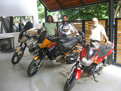 Bari kumar, Dinesh Reddy, Navroze Contractor, Bangalore.