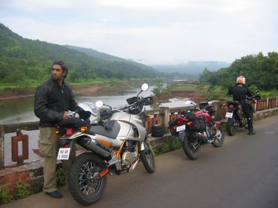 on a bridge after Ratnagiri