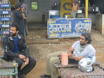 chai break outside Daman