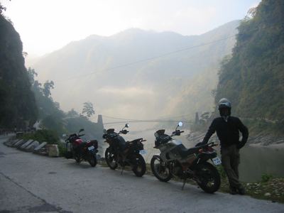 along the Ganges river, Rishikesh