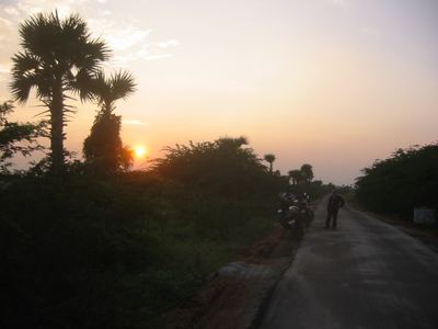 sunset, Tamil Nadu