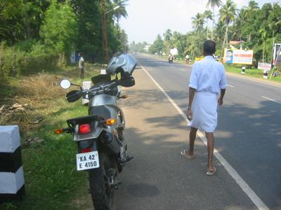 highway break, kerala